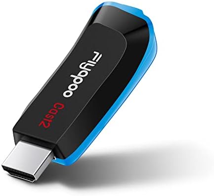FIYAPOO Wireless HDMI Miracast Dongle Streaming,WiFi Miracast Dongle 4K für iPhone/iPad/Android/iOS/Windows/Mac Laptop, PC HD Fire Stick TV/Monitor/Projektor (unterstützt Miracast, DLNA, Airplay)