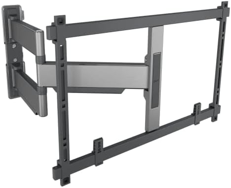 Vogel's Elite TVM 5645 Schwenkbare, ultradünne TV-Wandhalterung für 40-77 Zoll Fernseher, Max. 45 kg, Schwenkbar bis zu 180°, Full-Motion TV Halterung max. VESA 600x400, Universelle Kompatibilität