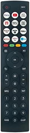 ALLIMITY ERF2N36 Ersatz Fernbedienung passend für Hisense UHD Smart 4K TV 55A63H 65A63H 75A63H