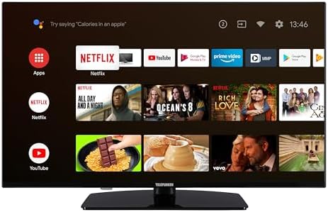 Telefunken Android TV 40 Zoll Fernseher (Full HD Smart TV, HDR, Triple-Tuner, Bluetooth) XF40AN750M