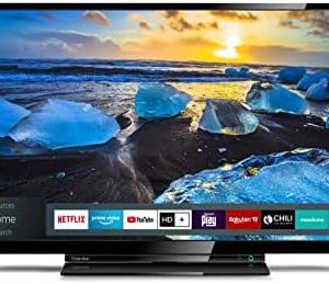 Toshiba 32L3163DAS 32 Zoll Fernseher / Smart TV (Full HD, HDR, Triple-Tuner) - 6 Monate HD+ inklusive, Schwarz