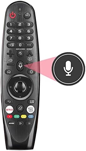 Fernbedienung für LG, Universal Magic Ersatz-Fernbedienung mit Sprachfunktion Passend, für LG LED, OLED, NanoCell, weBos, 4K UHD Smart TV