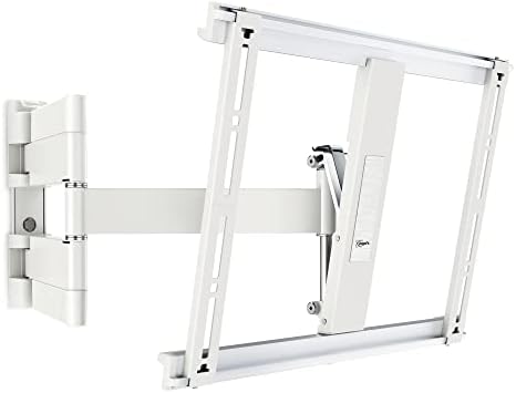 Vogel's Thin 445 schwenkbare TV-Wandhalterung für 26-55 Zoll (66-140 cm) Fernseher, schwenkbar bis zu 180°, neigbar, max. 18 kg, max. VESA 400 x 400, ultradünne TV Halterung, TÜV-Zertifiziert