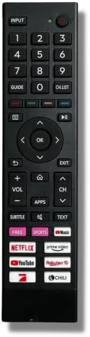 Ersatz Fernbedienung für Hisense TV 65A6FG | 65A6G | 65A6GCZ | 65A6GG | 65A6GRU | 65A7GQ | 65A9G | 65E7HQ | 65U77HQ