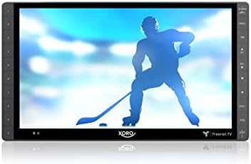Xoro PTL 1450 V2 35,5 cm (14 Zoll) Tragbarer DVB-T/T2 Fernseher (freenet TV für Private Sender, 12-24V Kfz-Ladegerät, eingebauter Akku, HDMI IN, Antenne) grau