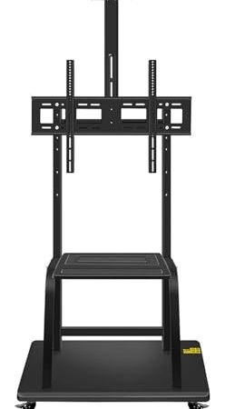 TV ständer rollbar, TV Bodenständer Rollbar, Mobiler Wagen for Videokonferenzen, TV-Rack, universeller TV-Ständer, TV-Zubehör und Teile