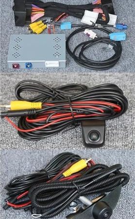 YSDSLS Dashcam-Rückfahrkamera Original-Bildschirm HD Nachtsicht Auto Rückfahrkamera Zubehör Für Volvo V40 2012 2013~2019(Front Rear View Sets,2015-2018)