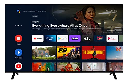 Telefunken Android TV 50 Zoll Fernseher (4K UHD Smart TV, HDR Dolby Vision, Triple-Tuner, Dolby Atmos) XU50AN751S
