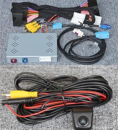 HDSNWG Einfache Installation Original-Bildschirm HD Nachtsicht Auto Rückfahrkamera Zubehör Für Volvo V40 2012 2013~2019(Rear View Sets,2015-2018)