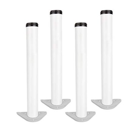 Aluminiumlegierung Tischbeinstütze, 4 Stück, Höhenverstellbare Tragsäule Bar, Hardware-Zubehör (Farbe : A, Größe : 100cm)