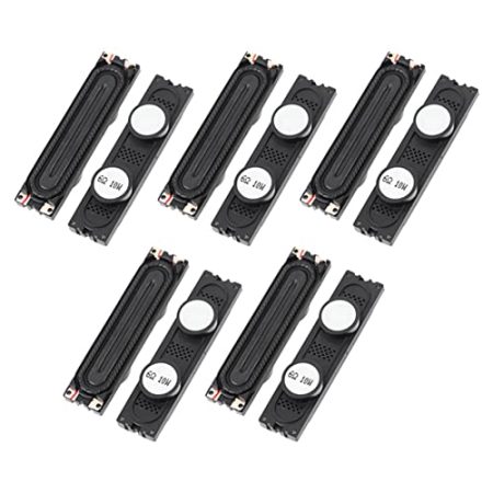 Aliaga 5 Paare/10 Stück 8025 TV-Lautsprecher für BN96-16796/16798/18089/18088/18070/20054 UE46D6500 UE40D6500 UE46D6510 UE46ES8000