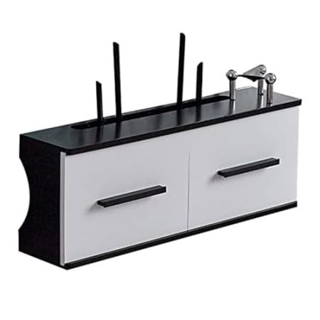 Wandhalterung Router Aufbewahrungsbox für WiFi Router Modem Mini Projektor TV Box Lautsprecher Desktop Nizer Regal Halter für Elektronik und Zubehör