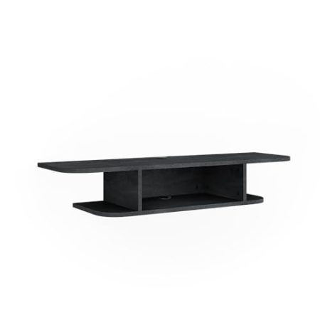 Vicco TV-Schrank Lorio, Schwarz Beton, 105 x 18.2 cm offene Fächer