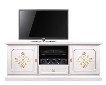 Arteferretto Made in Italy TV Schrank klassisch lackierte Farbe