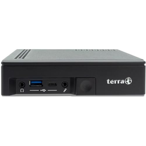 Terra Mini-PC 3540 LE - Windows11 Pro Pentium Gold G5400 3.7 GHz Dual-Core 4 GB RAM 120 GB HDMI DisplayPort Micro-PC für Ärzte Industrie LAN WiFi 6 VESA TPM