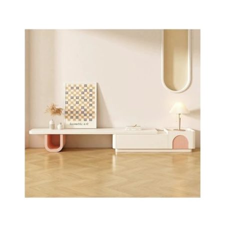 XOVP-023 Schlafzimmer-TV-Einheit Bodenstehender ausziehbarer TV-Schrank for den modernen, einfachen TV-Unterschrank for kleine Wohnungen im Wohnzimmer TV-Schrank