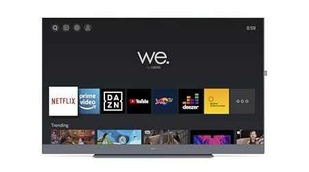 We. See 50 Storm Grey, Ultra HD E-LED TV, HDR 10, Dolby Atmos, 4k Fernseher, 127 cm (50 Zoll) Bildschirmdiagonale