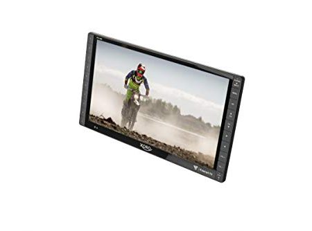 XORO PTL 1450 35,5 cm (14 Zoll) Tragbarer DVB-T/T2 Fernseher (freenet TV für Private Sender, 12-24V Kfz-Ladegerät, eingebauter Akku, HDMI IN, Antenne) grau