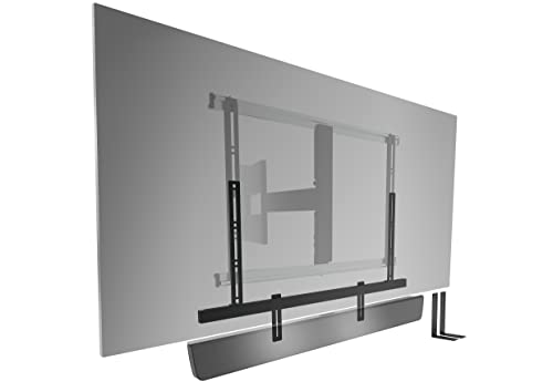 Vogel's Sound 3550 Universelle Soundbar Halterung, Auch geeignet für Bose Soundbar 500/700, Sonos Arc/Ultra/Beam/Playbar, Samsung, Sony, LG und JBL, Halter für VESA 100 bis 600, Max. Gewicht 6,5 kg