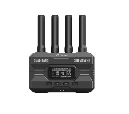 Accsoon - CineView HE - Sender - - HDMI - 1080p 23.98/24/25/29.97/30/50/59.94/60fps - Latenz