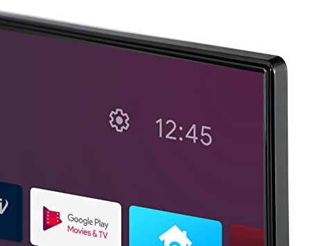 Toshiba 43QA7D63DG 43 Zoll QLED Fernseher/Android TV (4K Ultra HD, HDR Dolby Vision, Smart TV, Sound by Onkyo, Triple-Tuner) [2023], schwarz