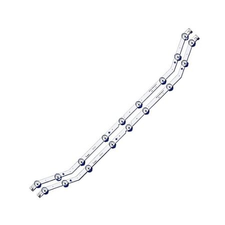 ARICCI 2 Stück 32 Zoll Biege-Hintergrundbeleuchtungsstreifen passend for Samsung 32 Zoll TV D3GE-320SM0-R2 LM41-00001R BN96-33972A YYC09 2013SVS32_HD_3228N1 9 LEDs