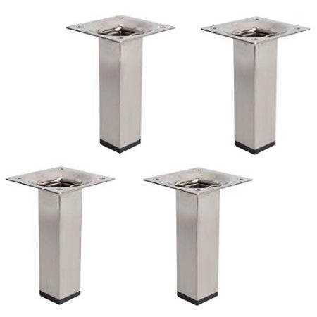 TONZN Metallmöbelbeine X4, DIY-Sofafüße, TV-Schrankschrankhalterungen, Eisenstützbeine, Hardware-Zubehör, Schrauben (C)
