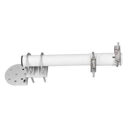 Wandmontageset aus Edelstahl, Doppeltes Winddichtes Design, Einfache Installation für Starlink V2 Internet Kit Satellite, Anwendbar für Zuhause, Bauernhof, Büro