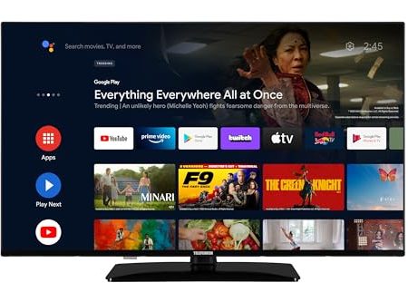 Telefunken Fernseher 50 Zoll Android Smart TV (4K UHD, HDR Dolby Vision, Triple-Tuner, Bluetooth, Dolby Atmos) D50U750X2CWI