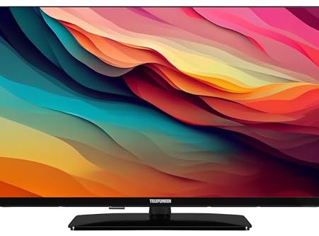 Telefunken XH32N750M Fernseher 32 Zoll HD-ready LED TV mit 80 cm Bildschirmdiagonale und integriertem Triple-Tuner, schwarz