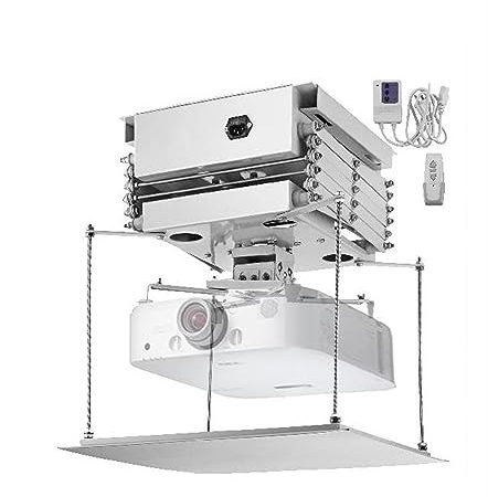 1 m Projektorständer-Zubehör, Scherhalterung, maximale Belastung 30 kg, ferngesteuerter Lift, unterstützt Deckenmontage, Verwendung for Kinoräume Wird in verschiedenen Nutzungsszenarien verwendet