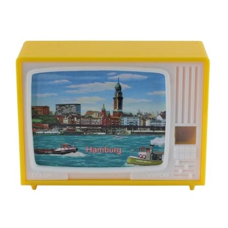 Freak Scene Gucki - klick-Fernseher - Hamburger Sehenswürdigkeiten - Hamburg - gelb