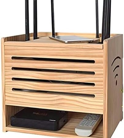 Aufbewahrungsbox Router,Router Lagerung Wandbefestigte Regalhalterung Wifi Router Halterung Set-Top Regalhalterung Für Tv Zubehör