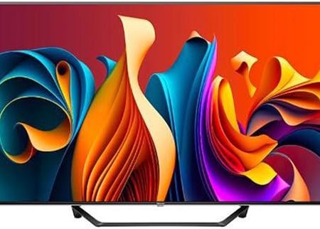 Hisense 43A79NQ Smart TV 43 Zoll (108 cm), 4K, DVB-T2 HEVC, schwarz, Energieklasse F