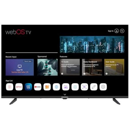 Grunkel 43 Zoll LED4300PBW Smart TV mit WebOS
