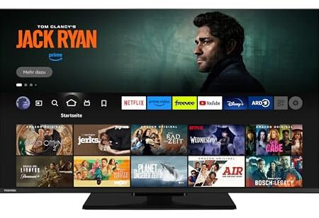 Toshiba 43 Zoll Fernseher Fire TV (Full HD, HDR, Smart TV, Triple-Tuner, Alexa Built-In, Bluetooth) 43LF3F63DAZ