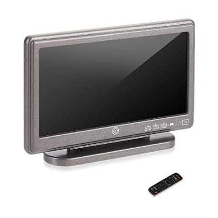 TIESOME Miniatur Puppenhaus TV Set, 1:12 Puppenhaus Mini Fernseher mit Fernbedienung Puppenhaus Mini Möbel Modell Puppenhaus Dekoration Zubehör für Pretend Play