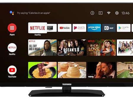 Telefunken Android TV 32 Zoll Fernseher (Full HD Smart TV, Dolby Vision HDR, Triple-Tuner, Bluetooth) XF32AN750M