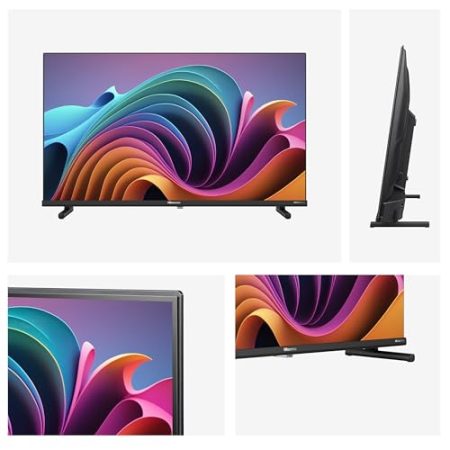 Hisense 40A5NQ 101cm (40 Zoll) QLED Fernseher Full HD, Smart TV, Triple Tuner, AI Sports Mode, Dolby Atmos, Share to TV, Duale Positionierung, WiFi, Game & Hotel Modus, Schwarz [2024]