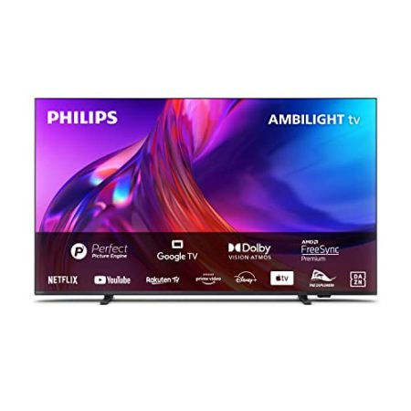 Ambilight TV The One 8518 43" 4K UHD Dolby Vision und Dolby Atmos Google TV