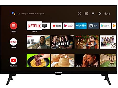 Telefunken XF32AN660S 32 Zoll Fernseher / Android Smart TV (Full HD, HDR, Triple-Tuner, Bluetooth)