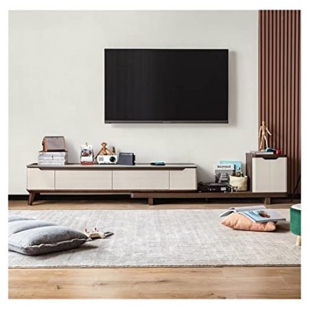 Teleskop-TV-Schrank TV-Ständer, TV-Konsolentisch Aufbewahrungsschrank for Wohnzimmer Schlafzimmer YIJIAN