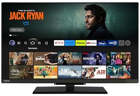 Toshiba 32 Zoll Fernseher Fire TV (Full HD, HDR, Smart TV, Triple-Tuner, Alexa Built-In, Bluetooth) 32LF3F63DAZ