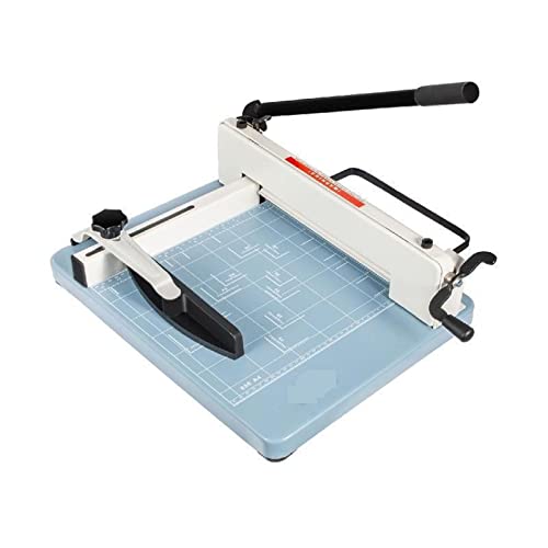 12/17 Zoll manueller Papierschneider Guillotine-Trimmer Hochleistungs-300-500-Blatt-Aktenvernichter for Fabrik-Schulbüro-Zubehör mit hoher Effizienz (Color : 17 Inch 500 Sheets)