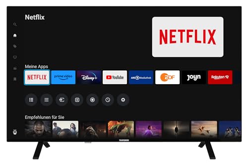 Telefunken QLED Fernseher 50 Zoll Smart TV powered by TiVo (4K UHD, HDR Dolby Vision, Dolby Atmos, Triple-Tuner, 6 Monate HD+ inkl.) QU50TO750S