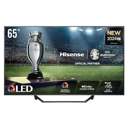Hisense 65A7NQ, 165,1 cm (65 Zoll), 3840 x 2160 Pixel, QLED, Smart-TV, WLAN, Grau