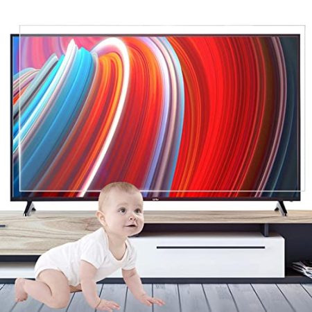 ZHDBD Antireflex-TV-Bildschirmschutzfolie für 32-75-Zoll-Fernseher, Kratzfest, Anti-Blaulichtfilterfolie, schützt Ihre Augen, hilft Besser zu schlafen, 40 Zoll (886 x 498 mm)