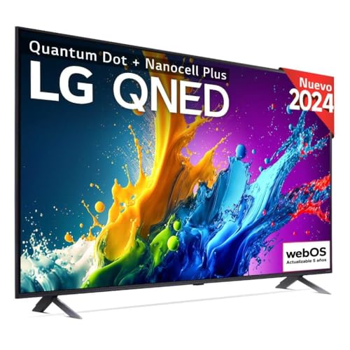 43QNED80T6A (108 cm (43 Zoll), schwarz, UltraHD/ 4K, QNED, WLAN, LAN, Bluetooth, HDR10, Triple-Tuner)
