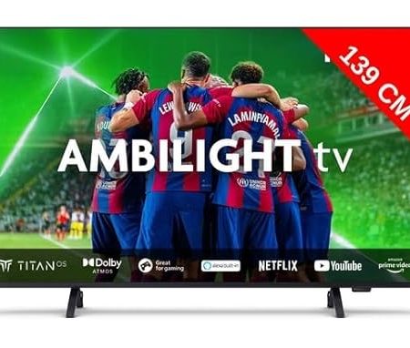 TV 55 Zoll LED UHD Smart TV Titan Ambilight 3 -TUNER SAT Philips - 55PUS8349