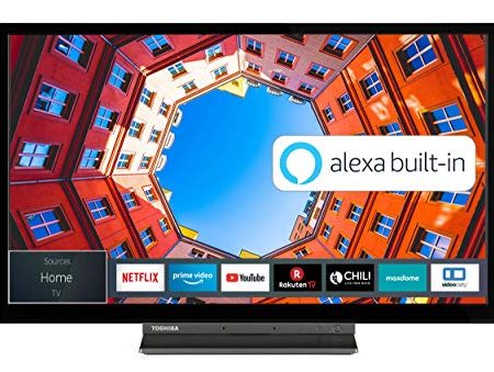 TOSHIBA 32WK3C63DA 32 Zoll Fernseher (Smart TV, HD-Ready, Triple Tuner, WLAN, Bluetooth) [Modelljahr 2021]